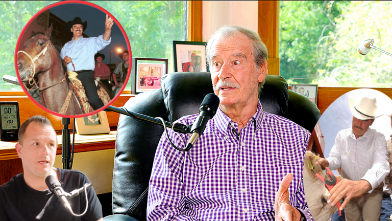 Vicente Fox admite que construyó una imagen popular para ganar la presidencia en 2006.