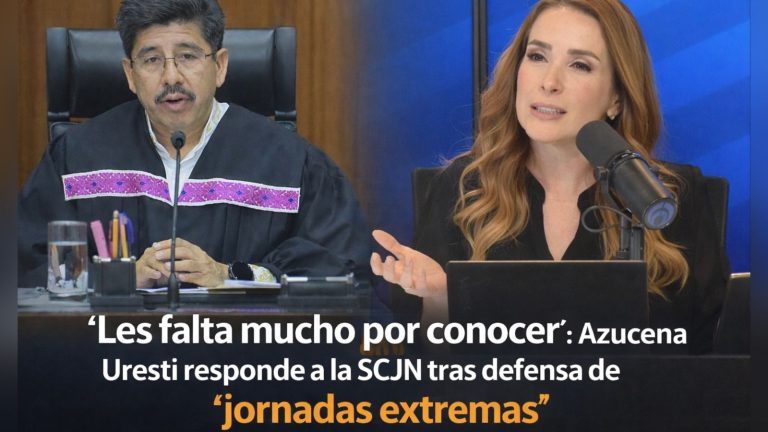 Azucena Uresti se burla de las jornadas extremas de la corte
