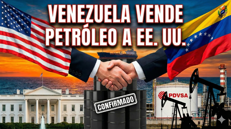 PDVSA y la Casa Blanca acuerdan el envío de hasta 50 millones de barriles de crudo.