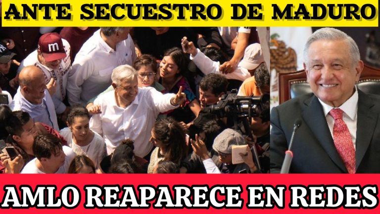 AMLO rompe el silencio: Reaparece en redes con duro mensaje a Trump sobre Venezuela