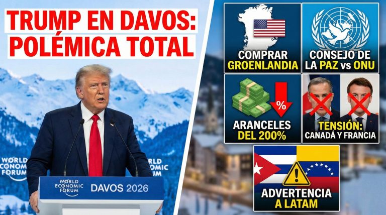 Donald Trump es humillado en Davos