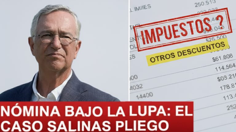 Exhiben anomalías en el pago de impuestos de empleados de Salinas Pliego
