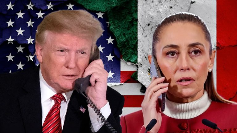 Sheinbaum y Trump conversan; México descarta intervención militar estadounidense