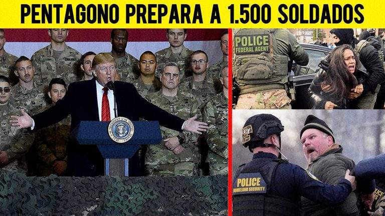 Se prepara guerra civil en EEUU. Pentágono prepara a 1.500 soldados ante protestas