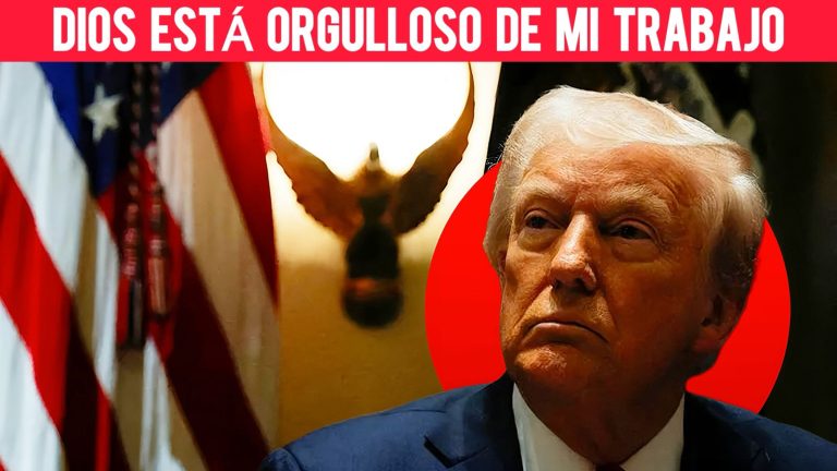 Trump presume logros en su primer año y afirma que Dios está de su lado