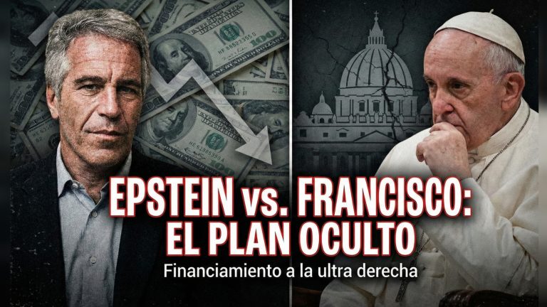Alianzas peligrosas: revelan que Jeffrey Epstein financió la ofensiva contra el Papa