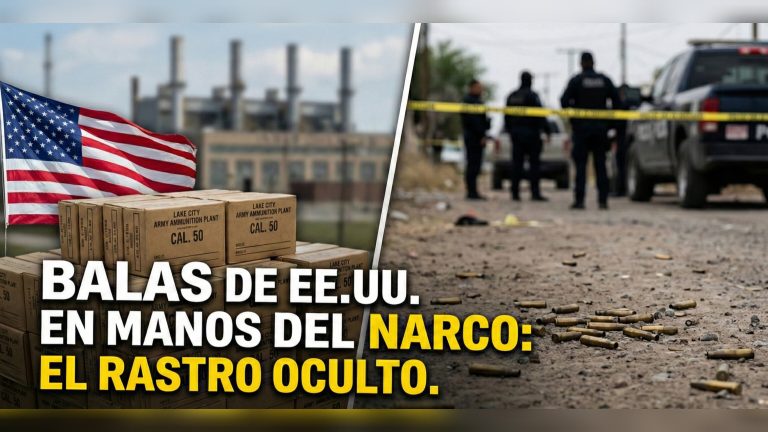 Municiones de EE. UU. en México: El rastro que une a una planta militar con los cárteles.