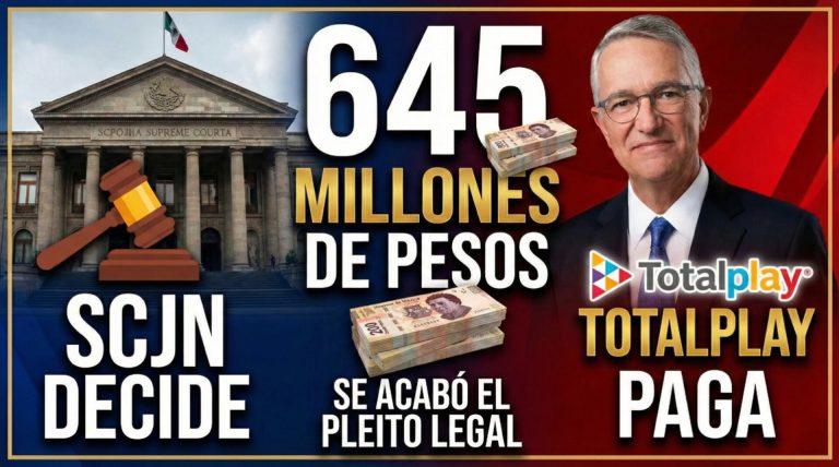 Se acabó el estira y afloja: Totalplay pagará los 645 mdp de su último amparo