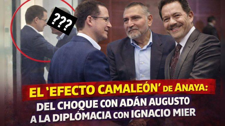 El “Efecto Camaleón” de Anaya: Del choque con Adán Augusto a la diplomacia con Ignacio Mier