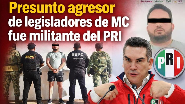Presunto agresor de legisladores de MC fue militante del PRI