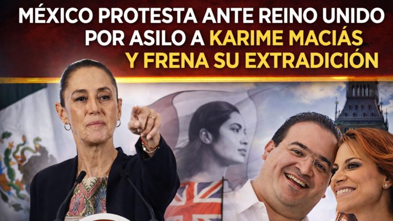México protesta ante Reino Unido por asilo a Karime Macías y frena su extradición