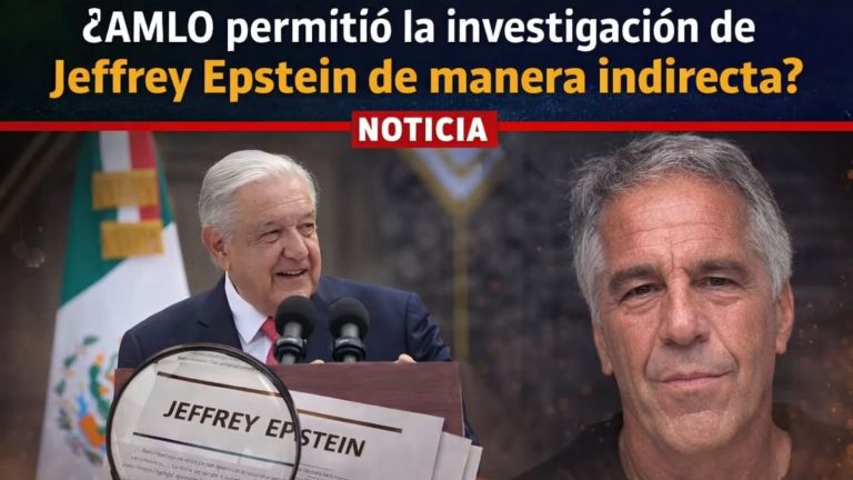 AMLO autorizó investigación contra Epstein