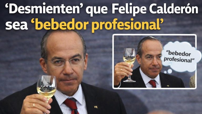 El hijo de Felipe Calderón trata de desmentir que su papá sea “bebedor profesional”